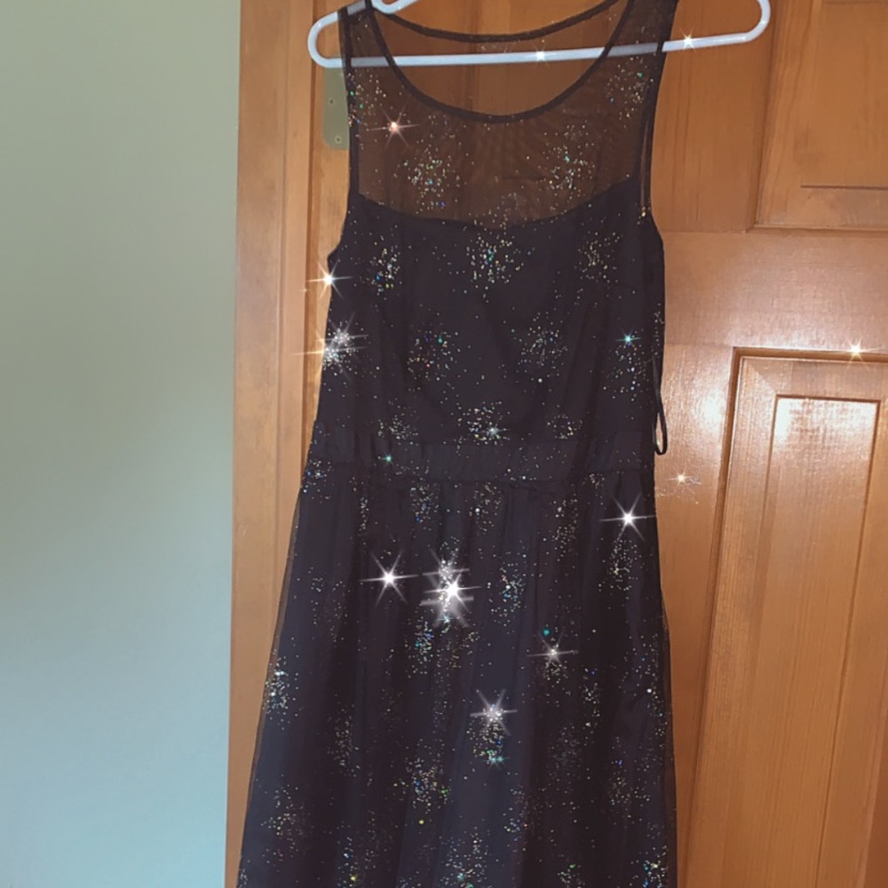 Black long gown/dress